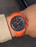 MoonSwatch Mission to Earth - Lava (Rubber Strap) - OM Luxury